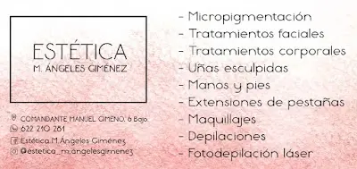 Estética M.Ángeles Giménez — Peluquería en Orihuela