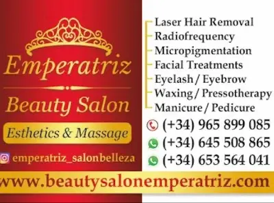 EMPERATRIZ Beauty and Wellness Salón — Peluquería en Torrevieja